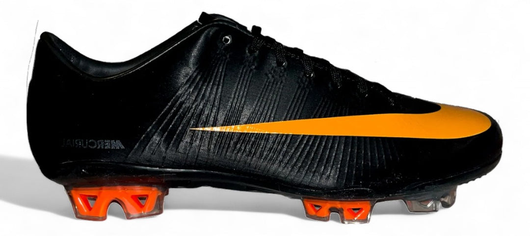 Nike Mercurial Vapor Superfly II FG - Elite Black/Circuit Orange/Black – Boots Plug, photo 1