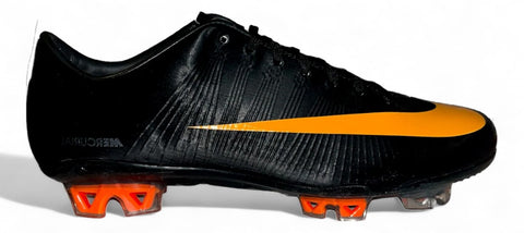 Nike Mercurial Vapor Superfly II FG - Elite Black/Circuit Orange/Black – Boots Plug, photo 1