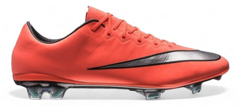 Nike Mercurial Vapor X FG - Elite Metal Flash - Bright Mango/Metallic Silver/Black – Boots Plug, photo 1