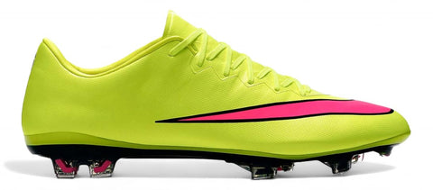 Nike Mercurial Vapor X FG - Elite Highlight - Volt/Hyper Pink/Black – Boots Plug, photo 1