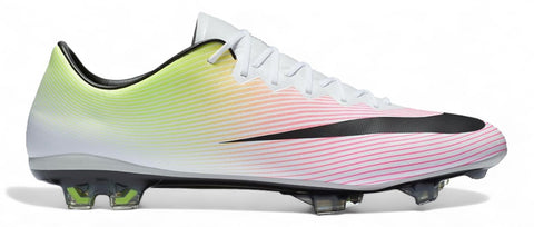 Nike Mercurial Vapor X FG - Elite Radiant Reveal - White/Black/Volt – Boots Plug, photo 1