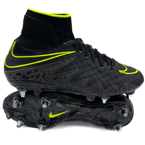 Nike Hypervenom Phantom 2 SG-PRO - Elite Pitch Dark - Black/Volt – Boots Plug, photo 1