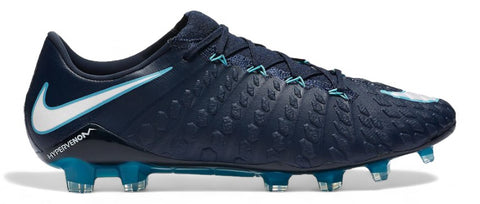 Nike Hypervenom Phantom III FG 'Ice - Obsidian/White/Gamma Blue'