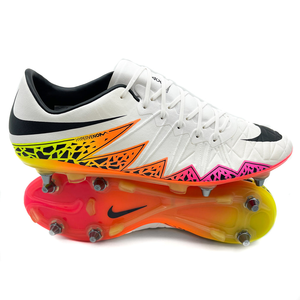 Nike Hypervenom Phinish SG-PRO ELITE 'White/Black/Total Orange