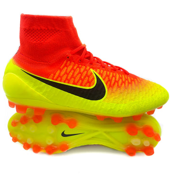 Nike Magista Obra 1 AG Elite "Total Crimson/Black/Volt"