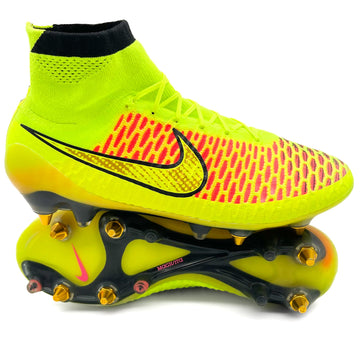 Nike Magista Obra 1 SG-PRO ELITE 'Volt/Metallic Gold Coin/Black'