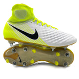 Nike Magista Obra 2 SG-PRO 'Motion Blur - White/Volt/Pure Platinum'