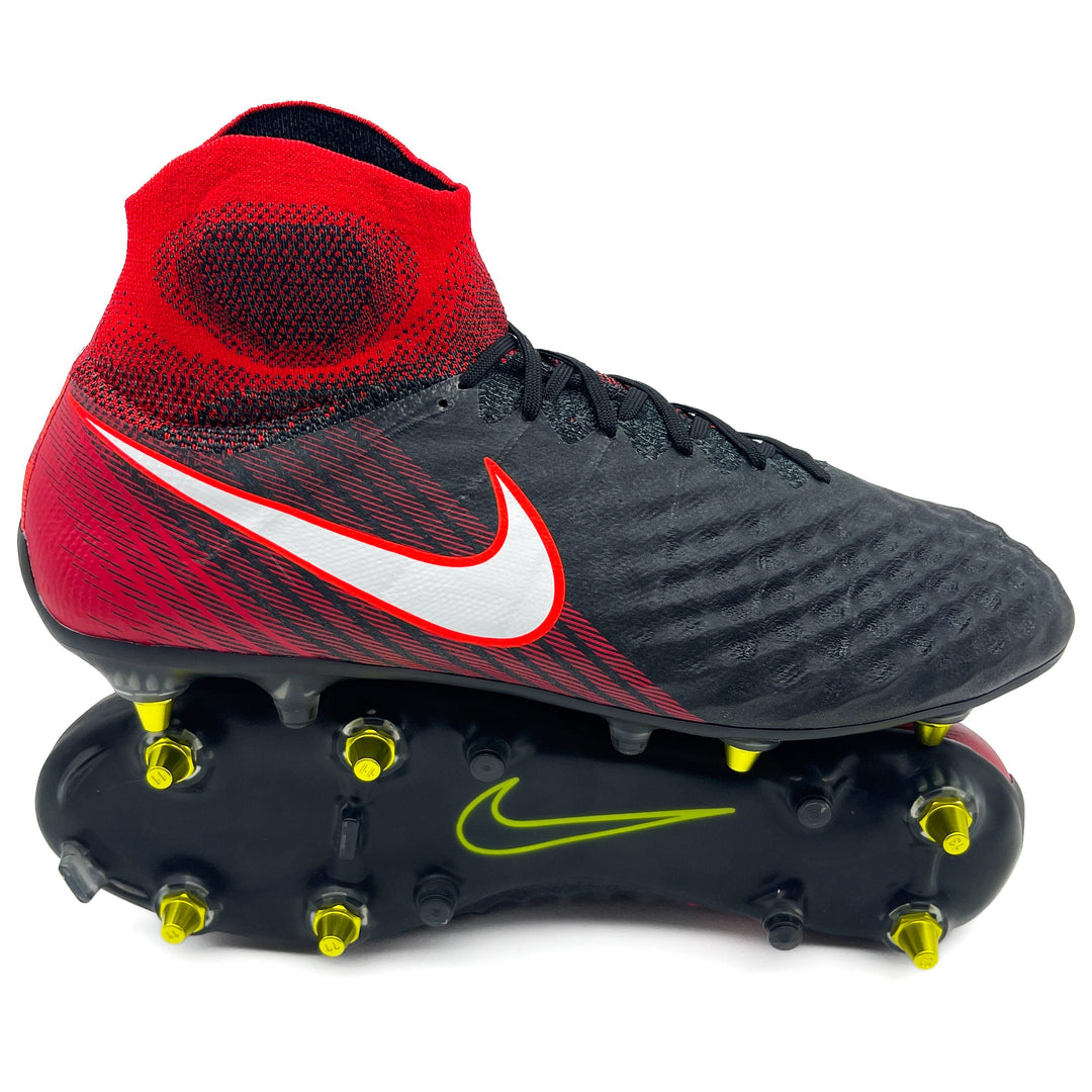 シューズ NIKE MAGISTA OBRA SG 27cm Nike Magista Obra SG-PRO White/Poison Green/Black/Total Orange