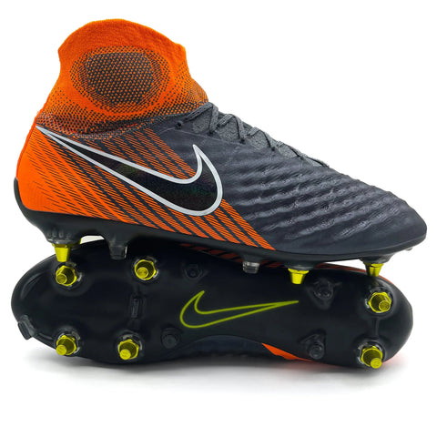 Nike Magista Obra 2 SG 'Anti-Clog Fast AF - Dark Grey/Black/Total Orange'