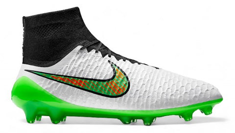 Nike Magista Obra FG - Elite Shine Through - White/Poison Green/Black – Boots Plug, photo 1