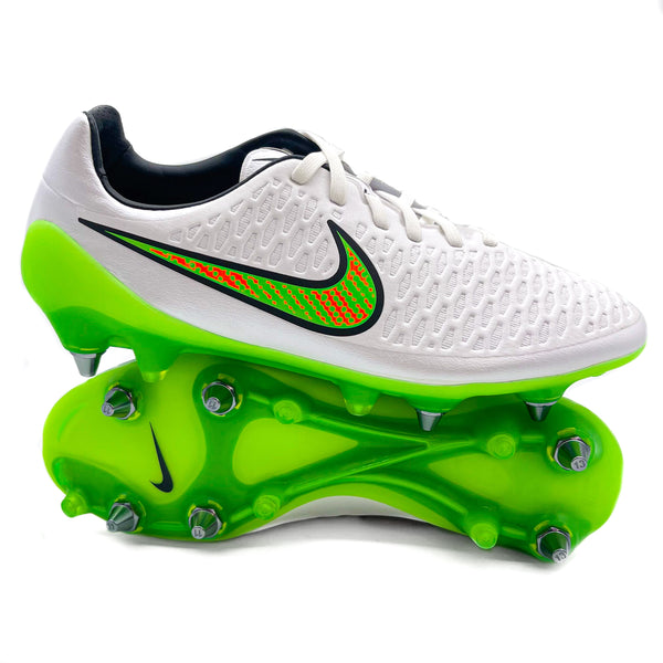 Nike Magista Opus 1 SG-PRO ELITE 'White/Poison Green/Black/Total