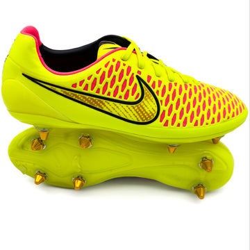 Nike Magista Opus 1 SG Elite "Volt/Metallic Gold Coin/Black"