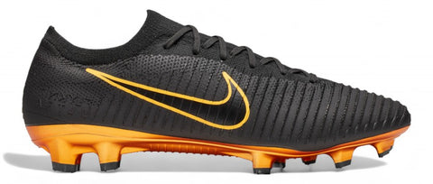 Nike Mercurial Flyknit Ultra FG 'Black/Orange LIMITED EDITION'
