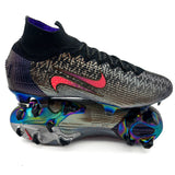 Nike Mercurial Superfly 7 FG 'LBJ X KM Chosen 2 - Black/Flash Crimson/Purple LIMITED EDITION'