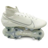Nike Mercurial Superfly 7 SG-PRO 'Nuovo - White/Chrome/Metallic Silver'
