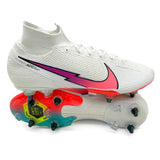 Nike Mercurial Superfly 7 SG AC 'Flash Crimson - White/Flash Crimson/Hyper Jade'