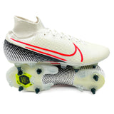 Nike Mercurial Superfly 7 SG AC 'LAB2 - White/Laser Crimson/Black'
