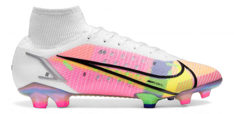 Nike Mercurial Superfly 8 Elite FG 'Dragonfly - White/Metallic Silver/Dark Raisin LIMITED EDITION'
