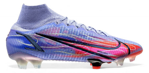 Nike Mercurial Superfly 8 Elite FG 'KM Flames - Light Thistle/Metallic Silver'