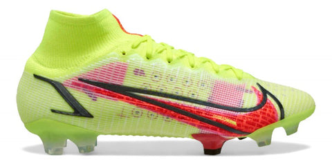Nike Mercurial Superfly 8 Elite FG 'Motivation - Volt/Bright Crimson/Black'
