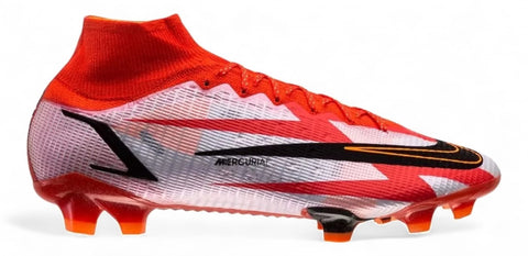 Nike Mercurial Superfly 8 FG ELITE 'CR7 Spark Positivity - Chile Red/Black/White/Total Orange'