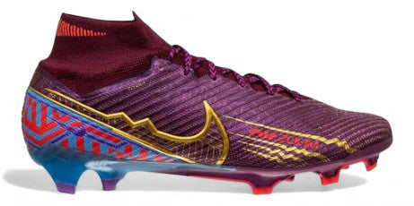 Nike Mercurial Superfly 9 Elite FG 'Mbappé Personal Edition - Dark Beetroot/Metallic Vivid Gold'