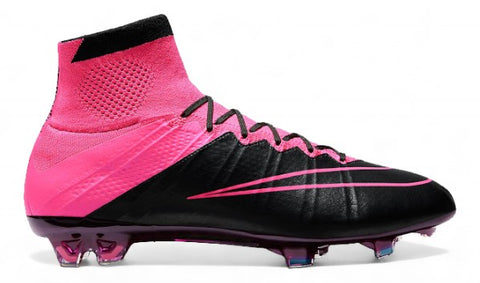 Nike Mercurial Superfly IV Leather FG - Elite Tech Craft - Black/Hyper Pink/Pink Pow – Boots Plug, photo 1