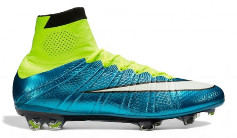 Nike Mercurial Superfly IV FG 'Blue Lagoon/Volt/White Women'