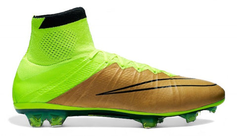 Nike Mercurial Superfly IV Leather FG - Elite Tech Craft - Canvas/Black/Volt – Boots Plug, photo 1