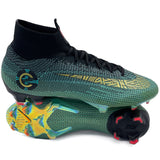 Nike Mercurial Superfly VI FG Elite "CR7 Chapter 6:Born Leader - Clear Jade/Vivid Gold/Black"