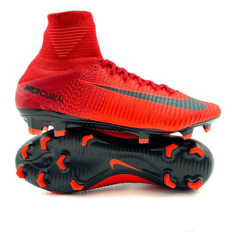 Nike Mercurial Superfly V FG Fire 'Fire - University Red/Black'