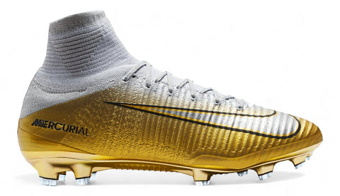 Nike Mercurial Superfly V FG 'Quinto Triunfo - Metallic Gold/Pure Platinum/Metallic Silver LIMITED EDITION'