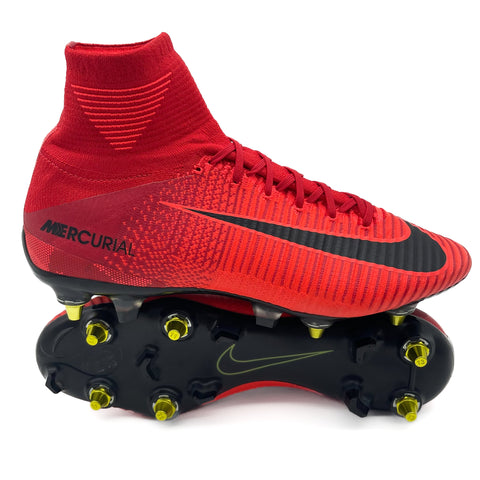 Nike Mercurial Superfly V SG AC 'Fire - University Red/Black'