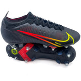 Nike Mercurial Vapor 14 SG Elite "Anti-Clog Black x Prism - Black/Cyber Yellow/Off Noir"