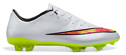 Nike Mercurial Vapor X FG - Elite Shine Through - White/Volt/Hyper Pink/Black – Boots Plug, photo 1