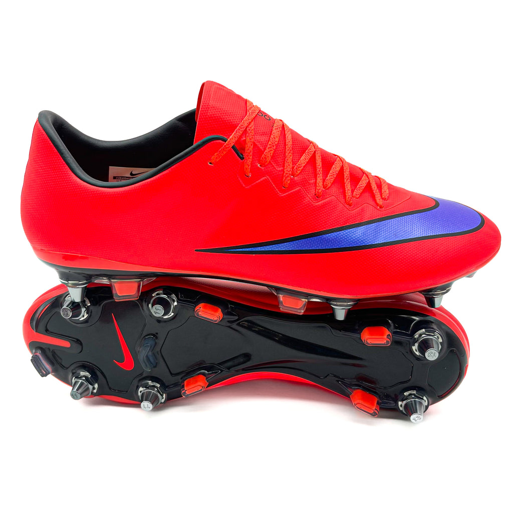 Nike Mercurial Vapor X SG-PRO ELITE 'Bright Crimson/Persian Violet