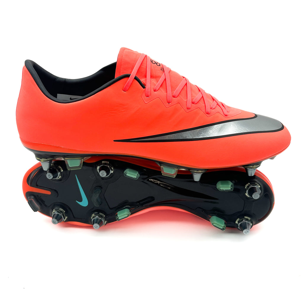 Nike Mercurial Vapor X SG-PRO ELITE 'Bright Mango/Metallic Silver