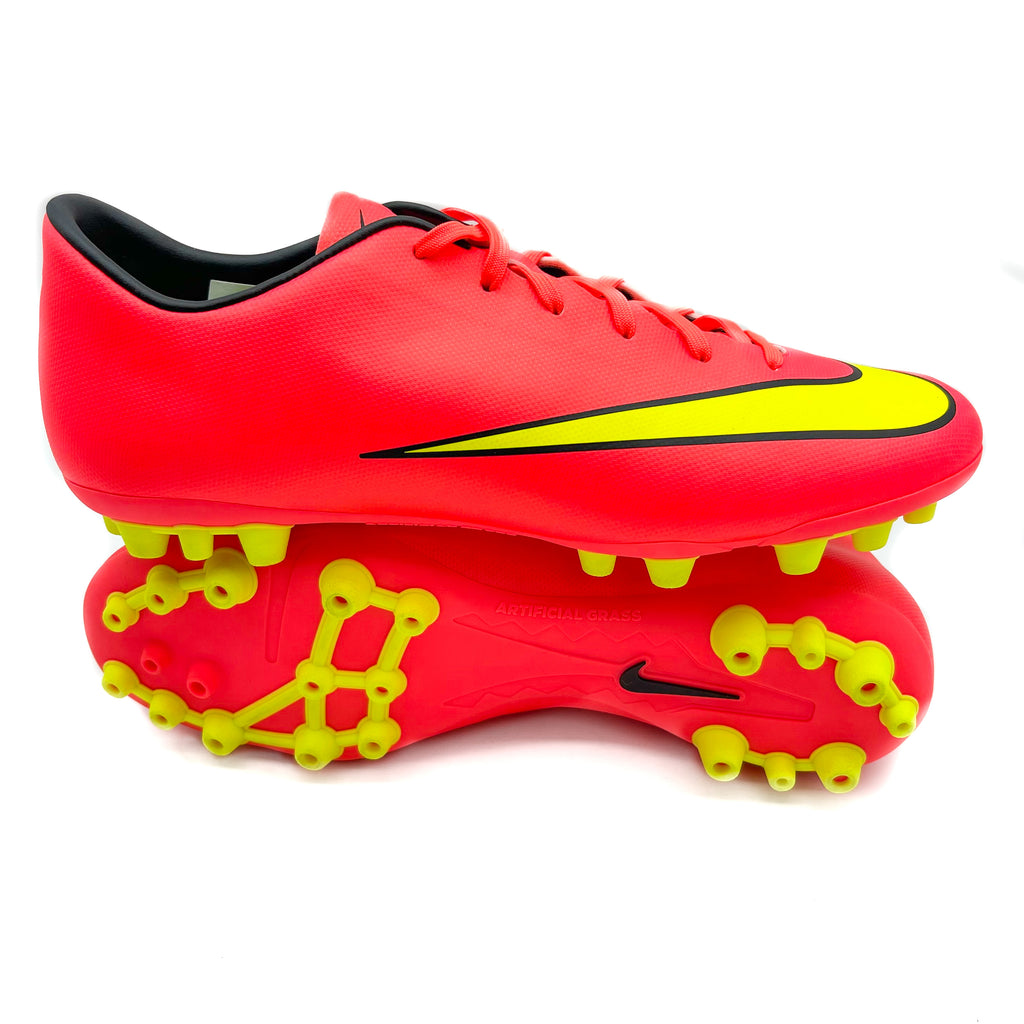Nike Mercurial Victory V AG ELITE 'Hyper Punch/Metallic Gold/Black