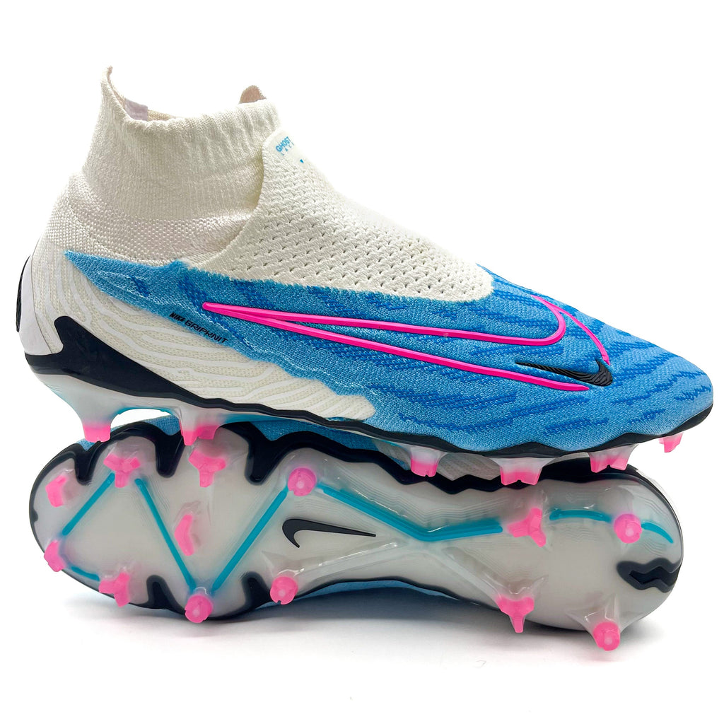 Nike Phantom GX FG ELITE DF 'Blast - Baltic Blue/Pink Blast/White