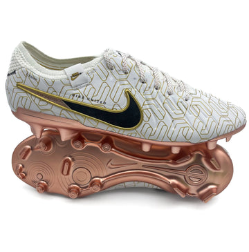 Nike Tiempo Legend 10 FG ELITE 'United Golden - White/Black/Gold Metallic LIMITED EDITION'