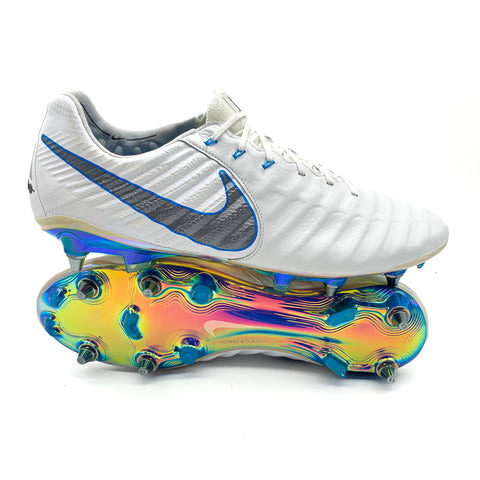 Nike Tiempo Legend 7 SG-PRO 'Just Do It - White/Blue Hero LIMITED EDITION'