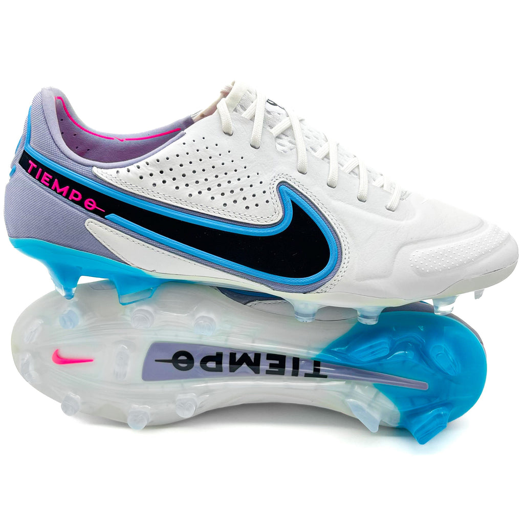 Nike Tiempo Legend 9 FG ELITE 'Blast - White/Black/Baltic Blue