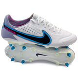 Nike Tiempo Legend 9 SG-PRO Elite "Anti-Clog Blast - White/Black/Baltic Blue/Pink Blast"
