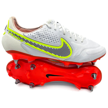 Nike Tiempo Legend 9 SG-PRO Elite "Rawdacious - White/Bright Crimson/Pink Blast"