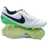 Nike Tiempo Legend VI AG 'Motion Blur - White/Black/Electro Green'