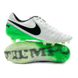 Nike Tiempo Legend VI FG'Motion Blur - White/Black/Electro Green'