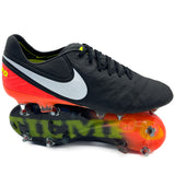 Nike Tiempo Legend VI SG-PRO Elite "Dark Lightning Pack - Black/White/Hyper Orangez"