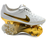 Nike Tiempo Legend V FG Elite "10R Touch of Gold - Metallic Summit White/Metallic Gold Coin LIMITED EDITION"