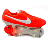 Nike Tiempo Legend V SG-PRO Elite "Total Crimson/White/Metallic Silver"