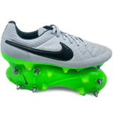 Nike Tiempo Legend V SG-PRO Elite "Wolf Grey/Green Strike/Black"